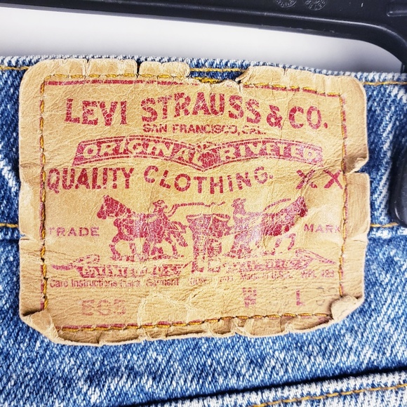 Levi Strauss 505 Deniem Jeans W36 x L32 Vint. Fade - Picture 2 of 8